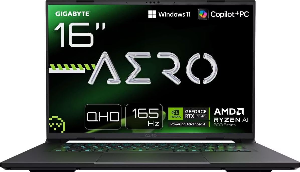 Gigabyte Aero X16 AMD Ryzen AI 9 HX 370