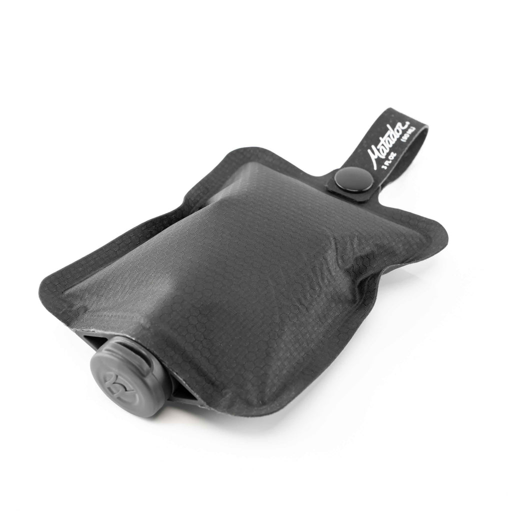 Matador FlatPak Toiletry Bottle 3-Pack (blue, charcoal, green)