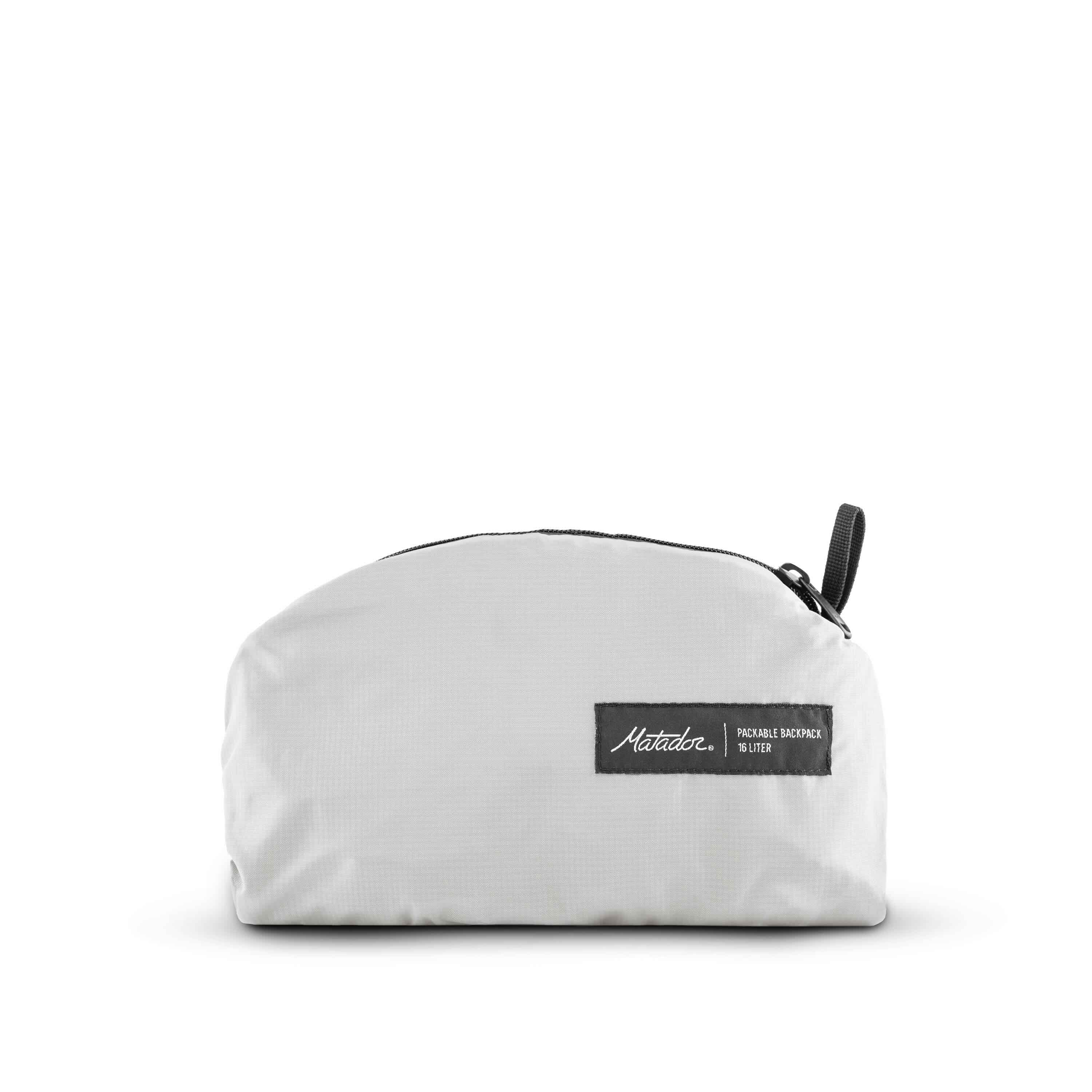 Matador ReFraction Packable Backpack (white)-Ultraleichter, faltbarer Tagesrucksack für Städtereisen (16 Liter) von Matador