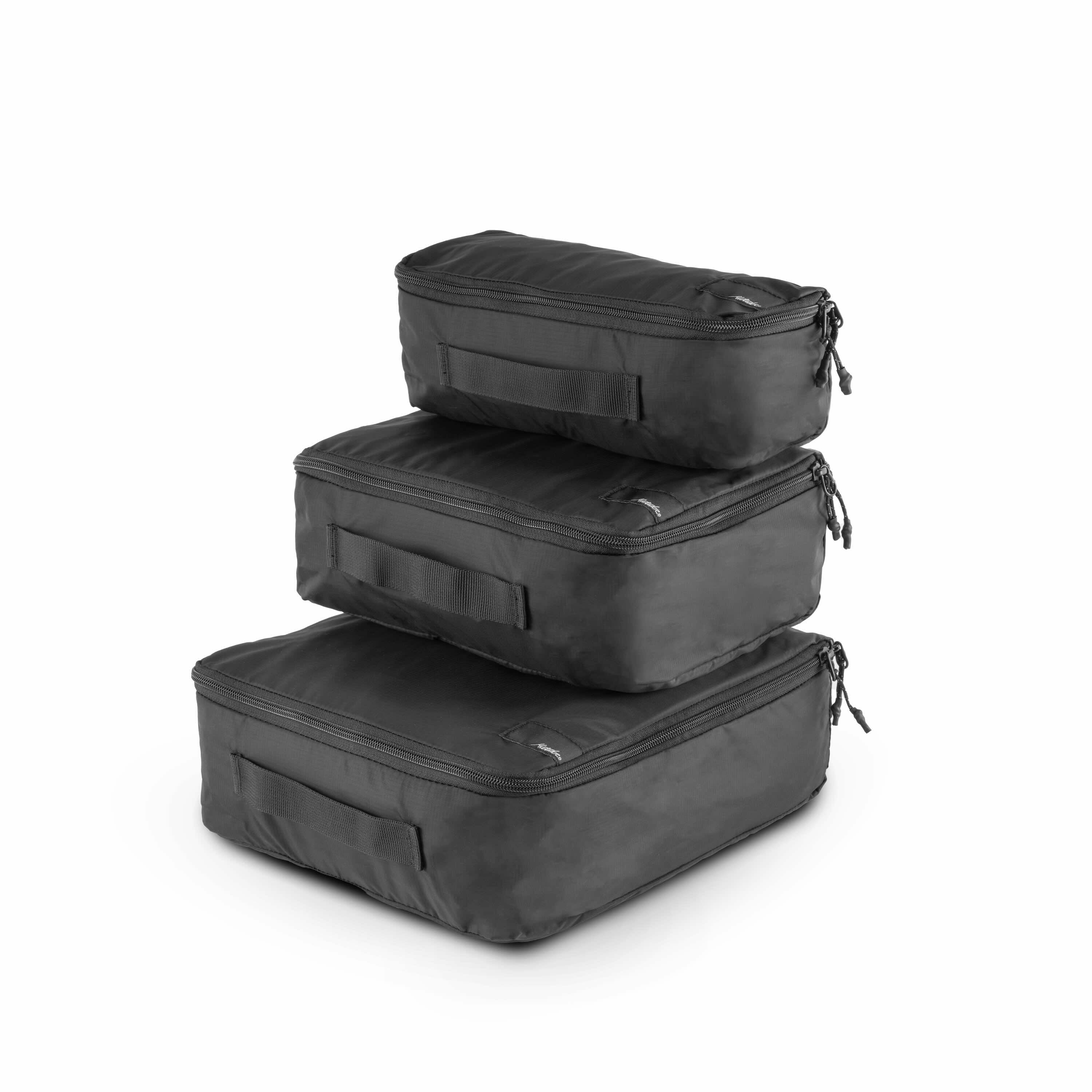 Matador Packing Cube 3-Pack (black) Das Packing Cube Set von Matador sorgt für Ordnung auf Reisen