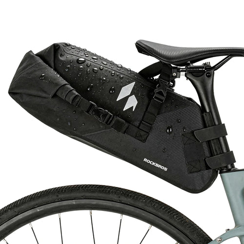 100% Wasserdichtes Fahrrad Satteltasche 13L AS-157 RideMate