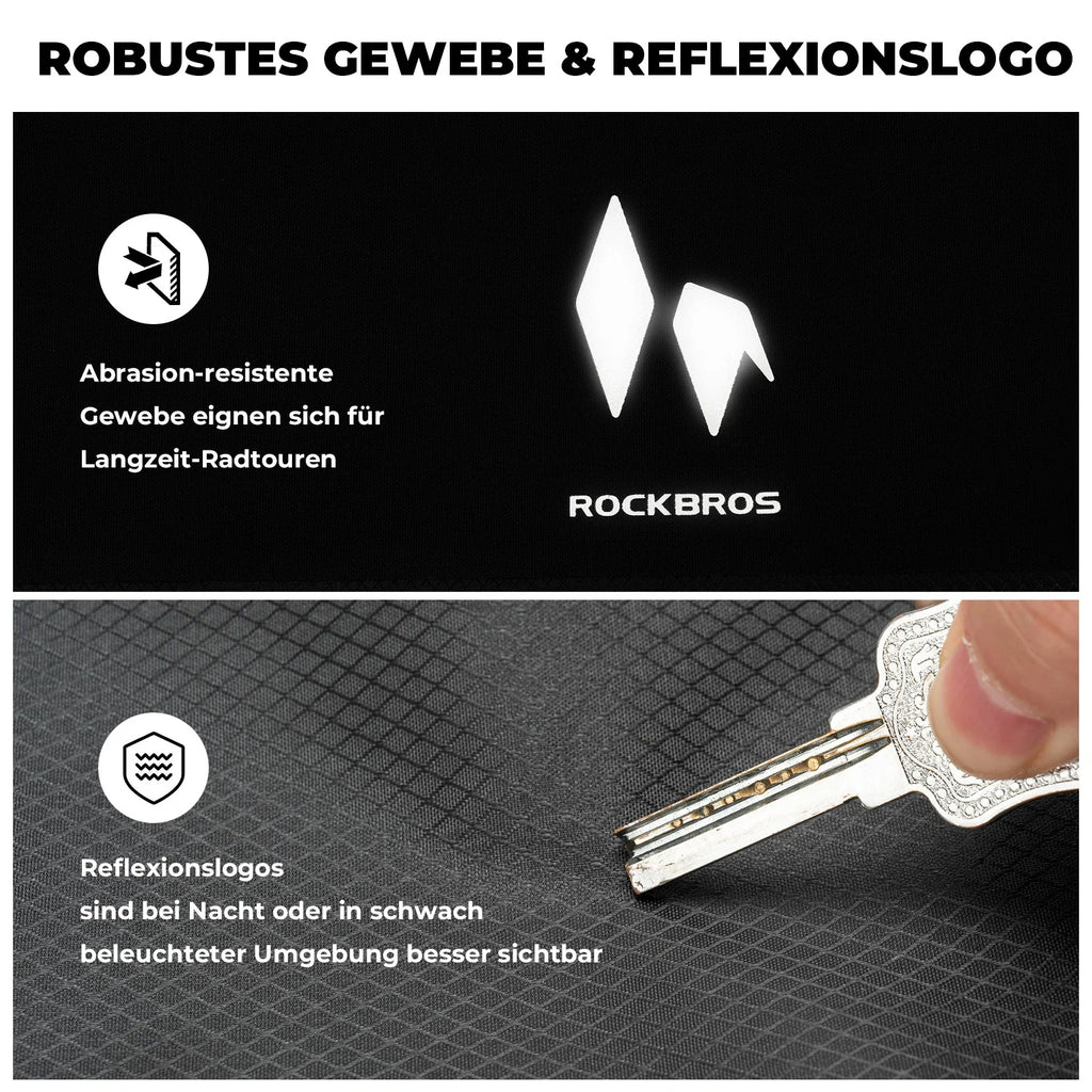 100% Wasserdichtes Gepäckträgertasche Gepäckträger für Vordergabel  7L AS-156 RideMate