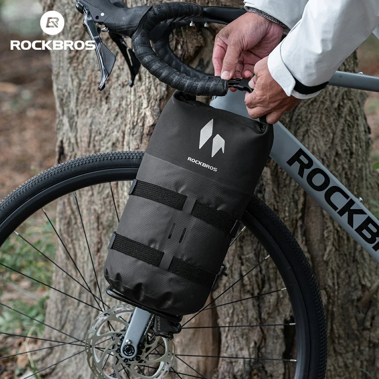 100% Wasserdichtes Gepäckträgertasche Gepäckträger für Vordergabel  7L AS-156 RideMate