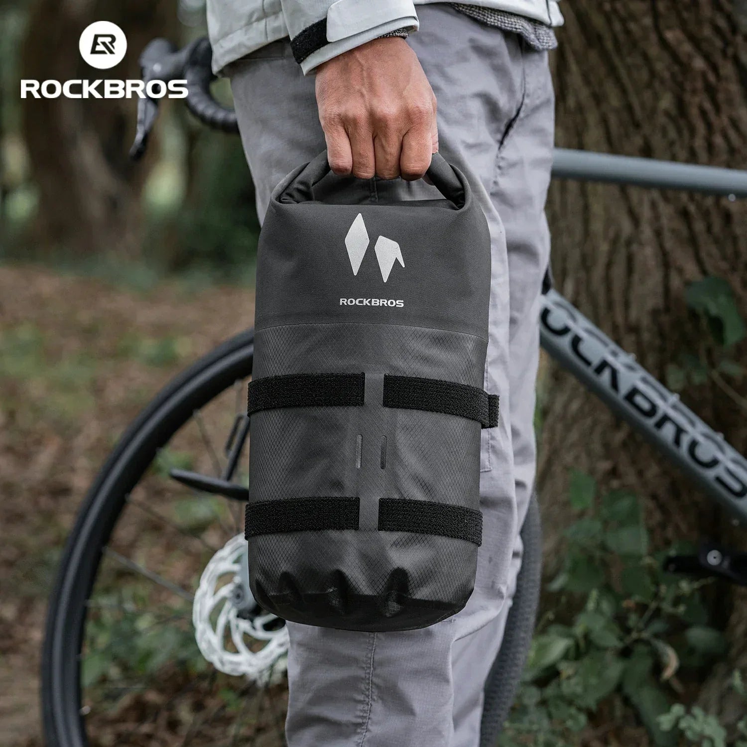 100% Wasserdichtes Gepäckträgertasche Gepäckträger für Vordergabel  7L AS-156 RideMate
