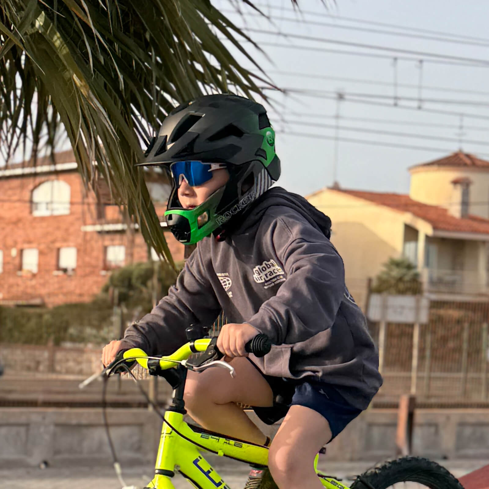Polarisierte Sport- und Fahrradbrille für Kinder