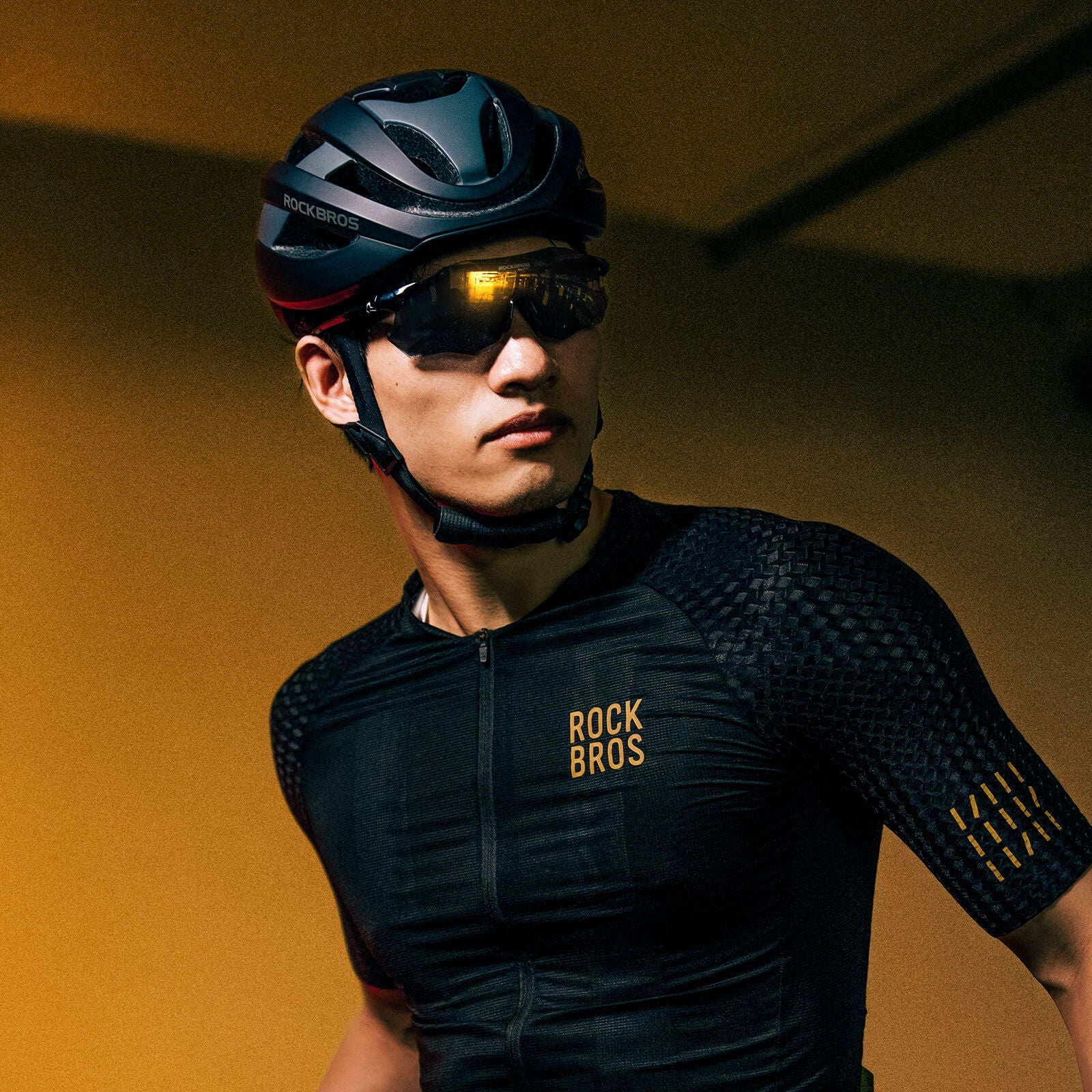 Fahrradbrille Verspiegelte Gläser UV400-Schutz Ohne Rahmen -SWIFT