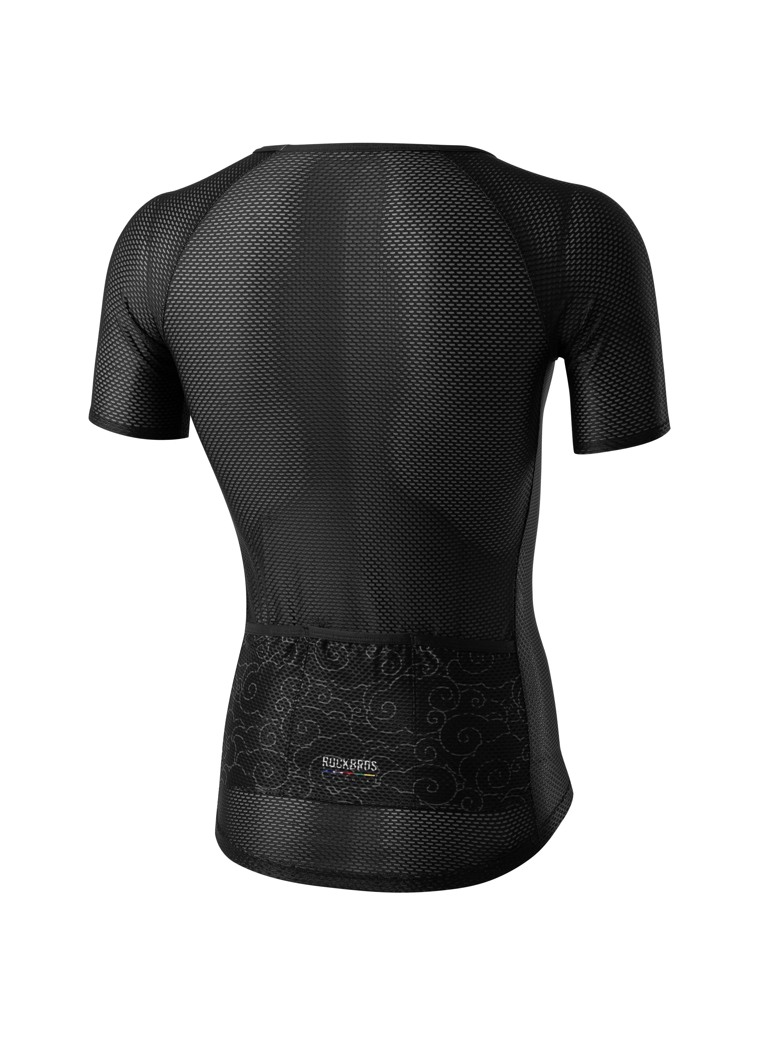 Road-to-Sky Radsport-Baselayer Kurzarm – Atmungsaktives Funktionsshirt