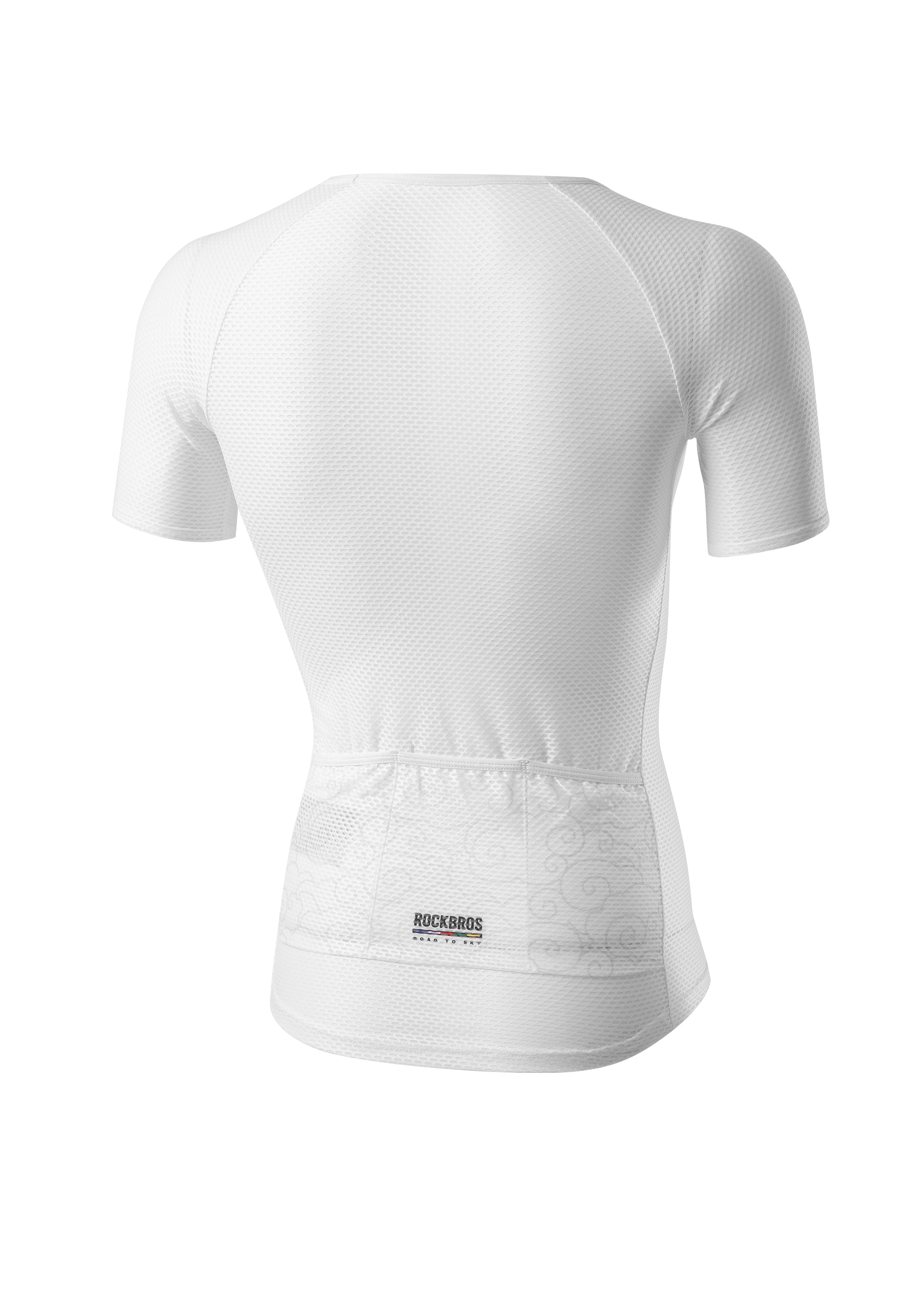 Road-to-Sky Radsport-Baselayer Kurzarm – Atmungsaktives Funktionsshirt