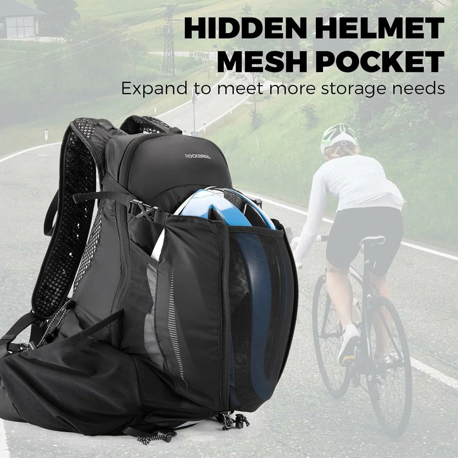 17L Outdoor Rucksack mit 2L Hydration Bladder