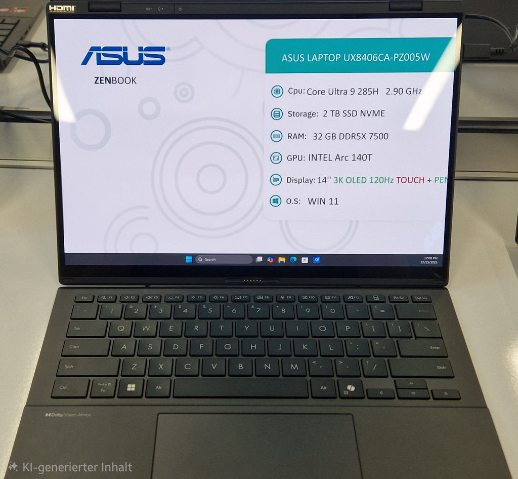 ASUS Zenbook UX8406CA‑PZ068X