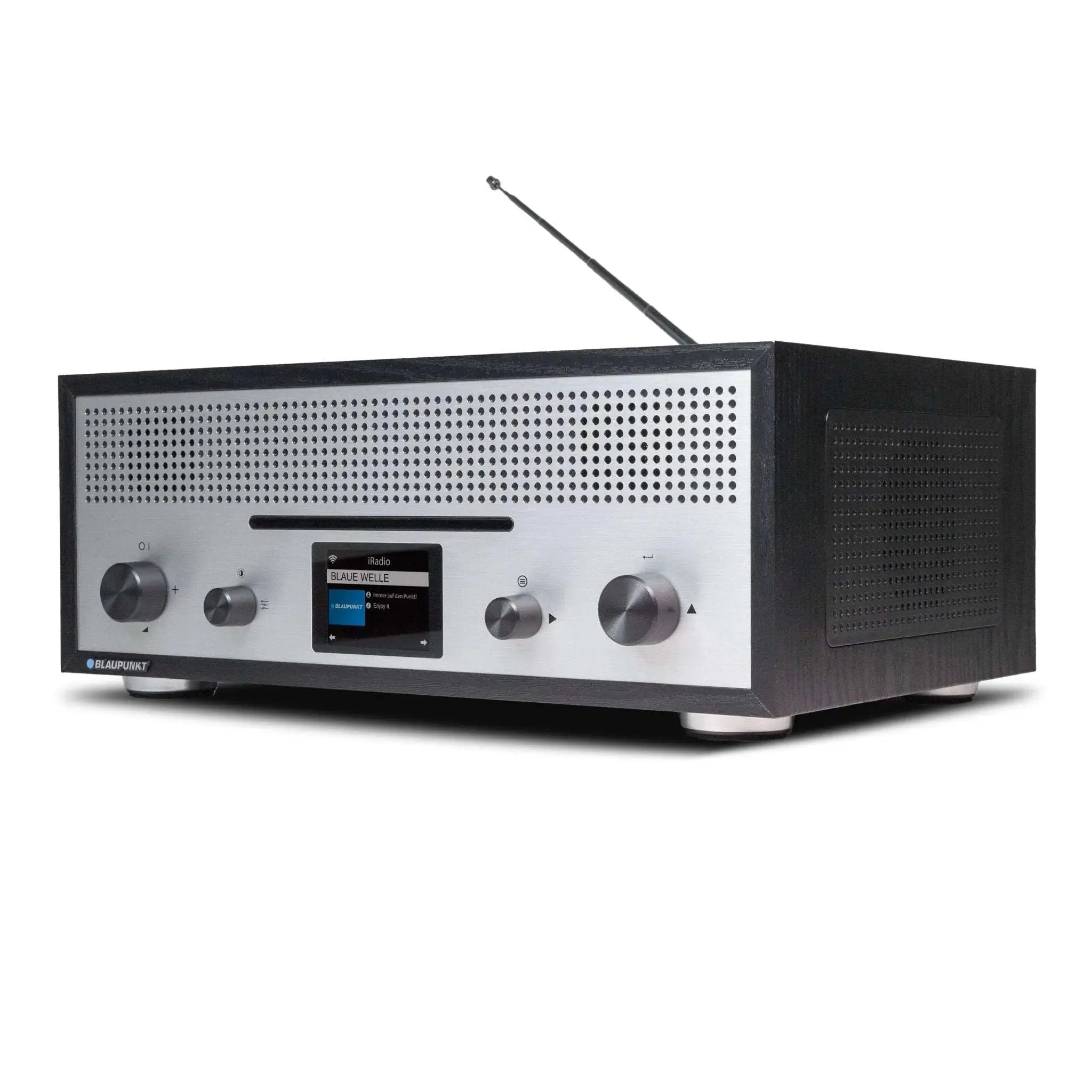 Nostalgie Internetradio mit CD | MILANO Schwarz