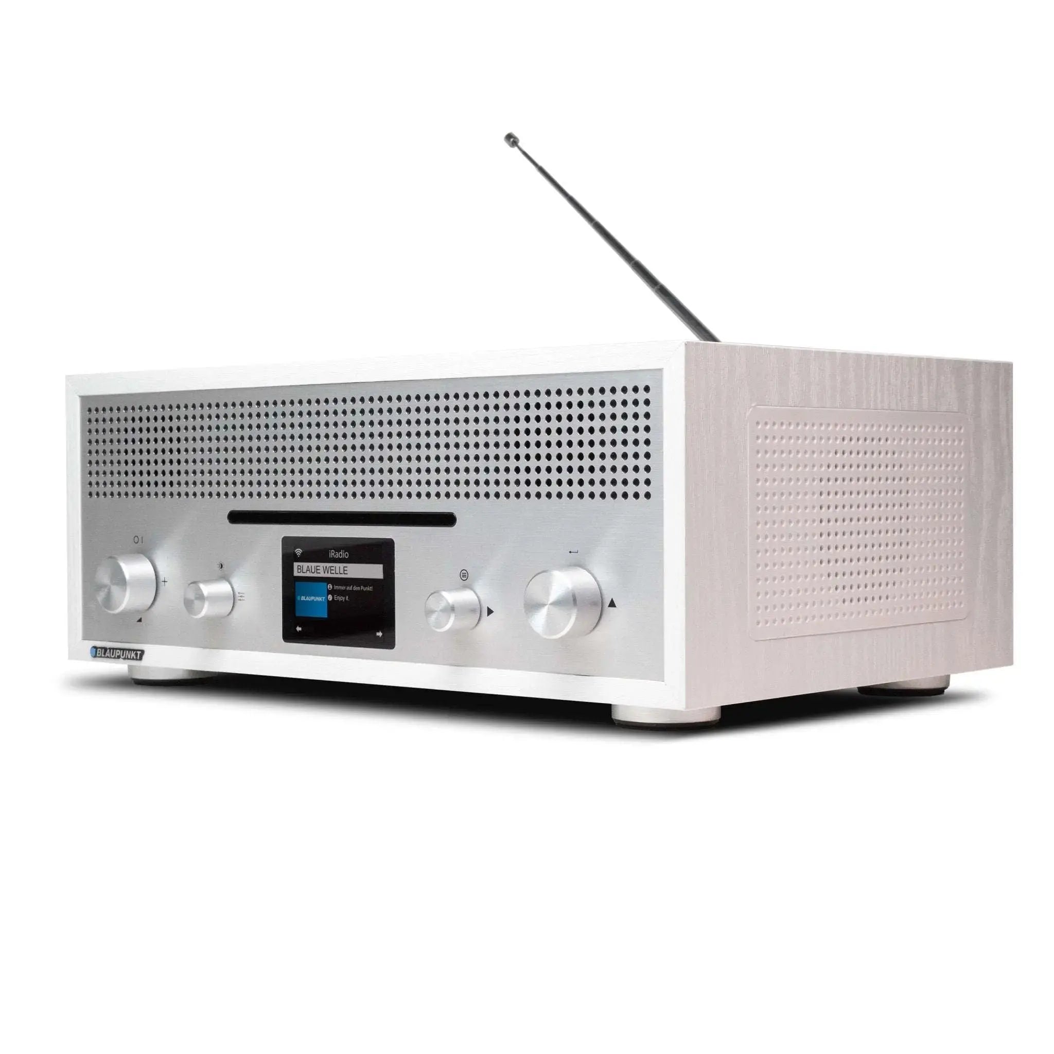 Nostalgie Internetradio mit CD | MILANO Weiß
