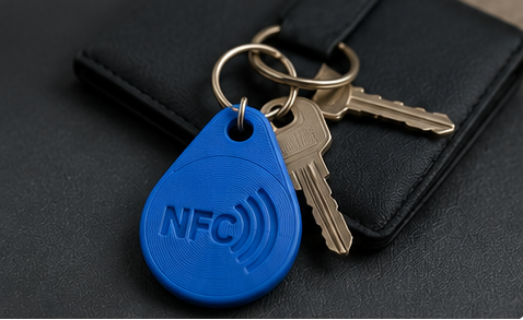 NFC-tag, Personalisierter, 3D-gedruckt, Mit Logo, Social Media, Kontakt