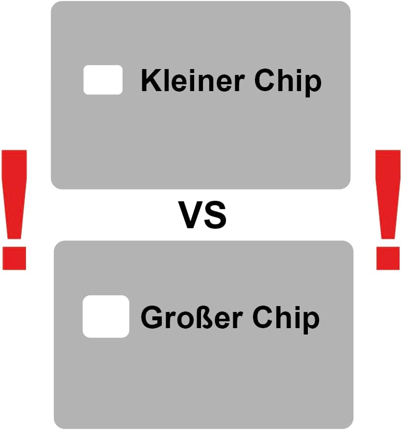 EC-/Kreditkarten Aufkleber – Bankkarten individuell gestalten – Vinylfolie mit Schutzlaminat, kratzfest, rückstandslos entfernbar – 2 Sticker