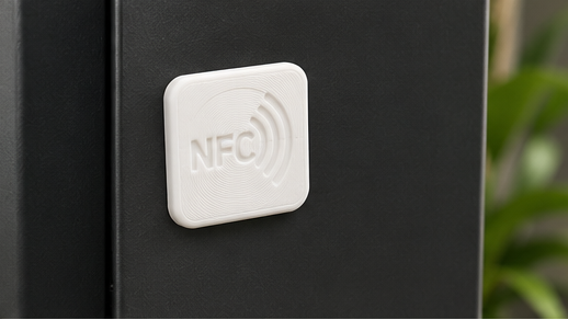 NFC-tag, Personalisierter, 3D-gedruckt, Mit Logo, Social Media, Kontakt