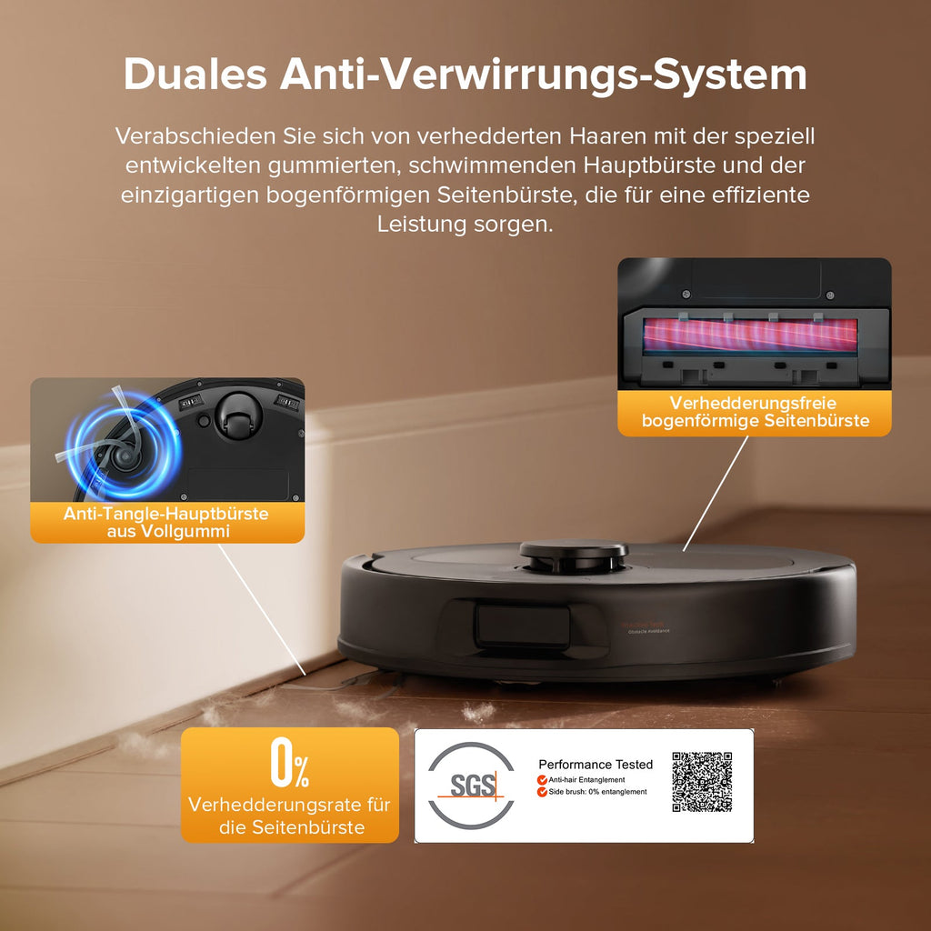 Roborock QV 35S Saugroboter mit Multifunktions-Dockingstation