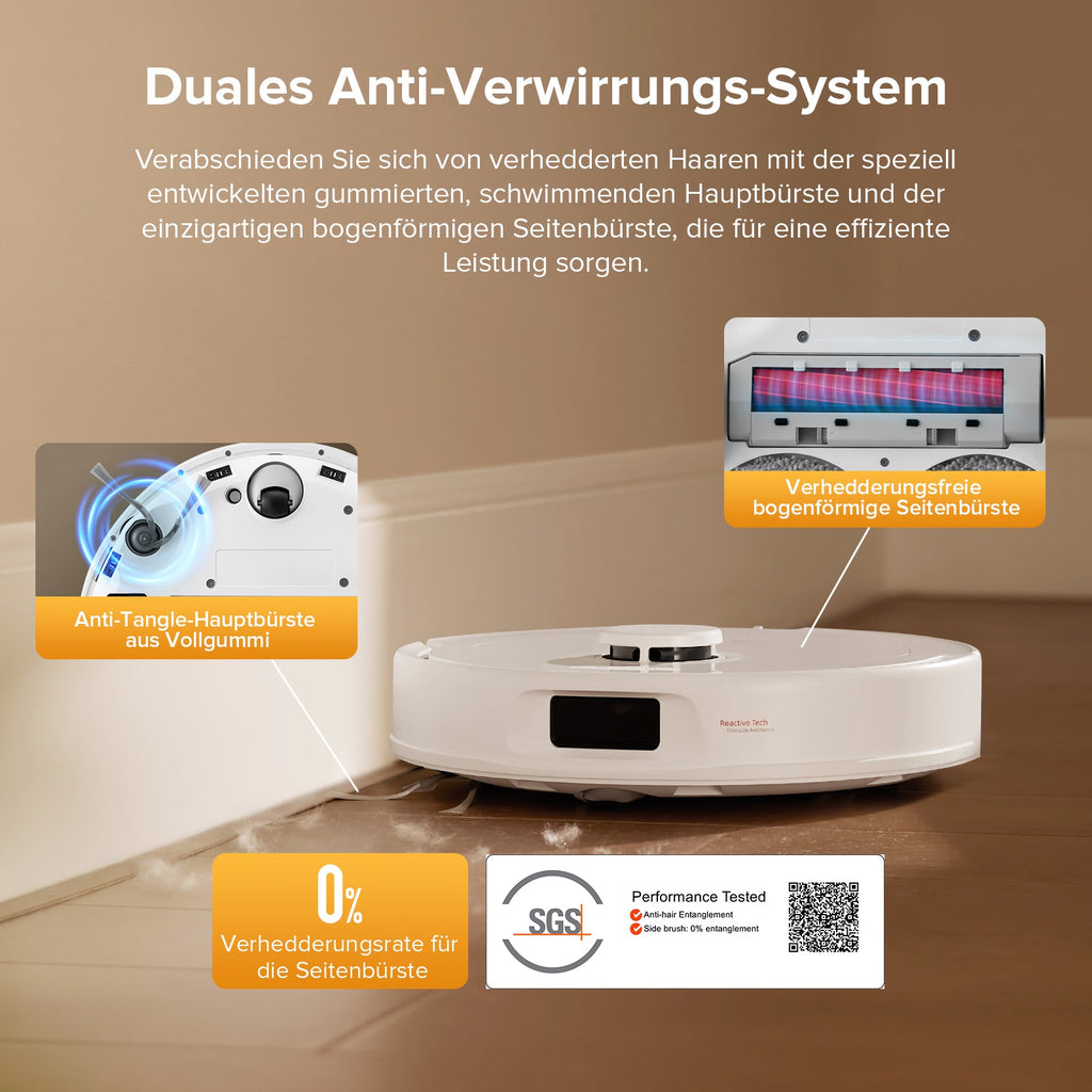 Roborock QV 35S Saugroboter mit Multifunktions-Dockingstation
