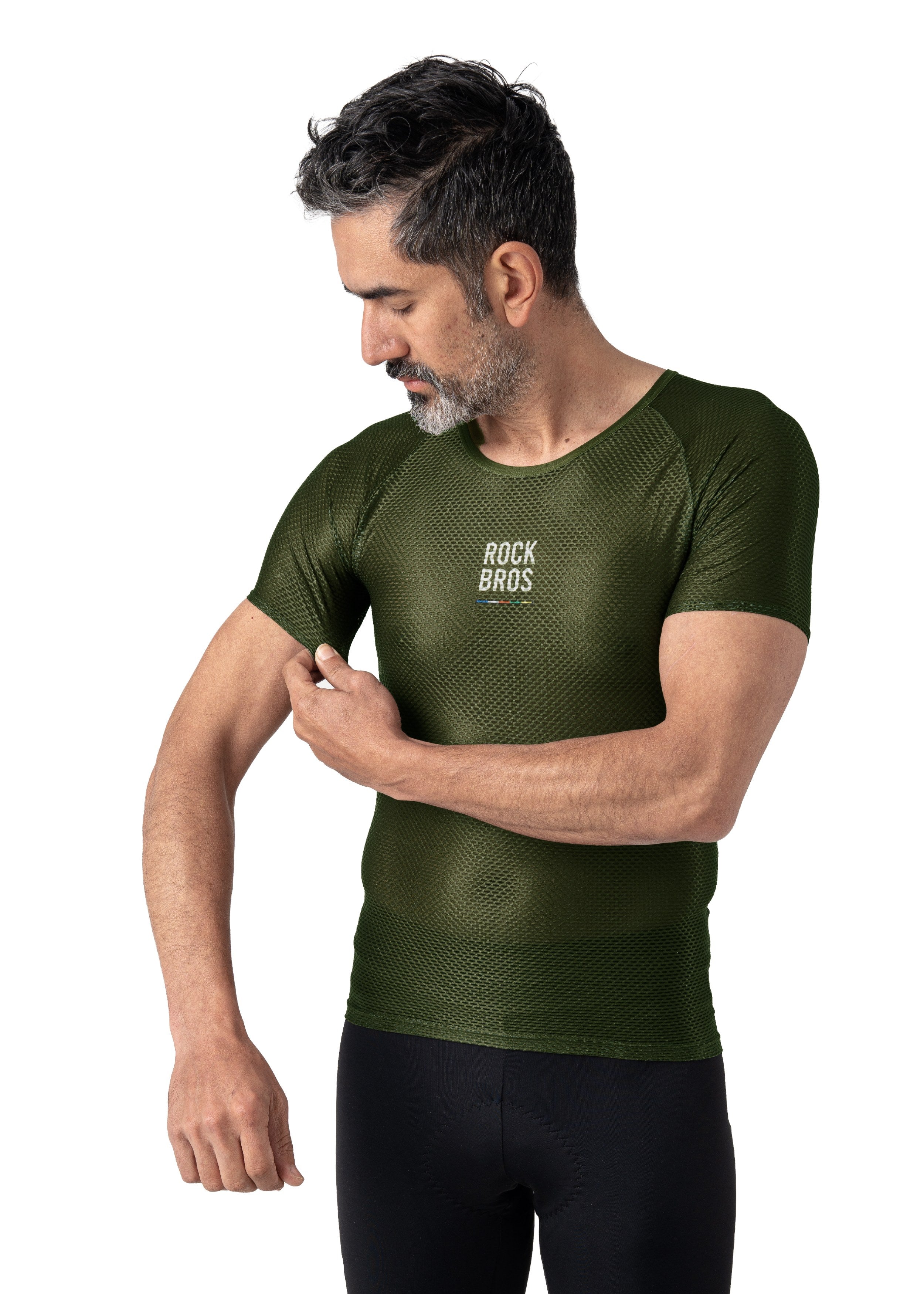 Road-to-Sky Radsport-Baselayer Kurzarm – Atmungsaktives Funktionsshirt