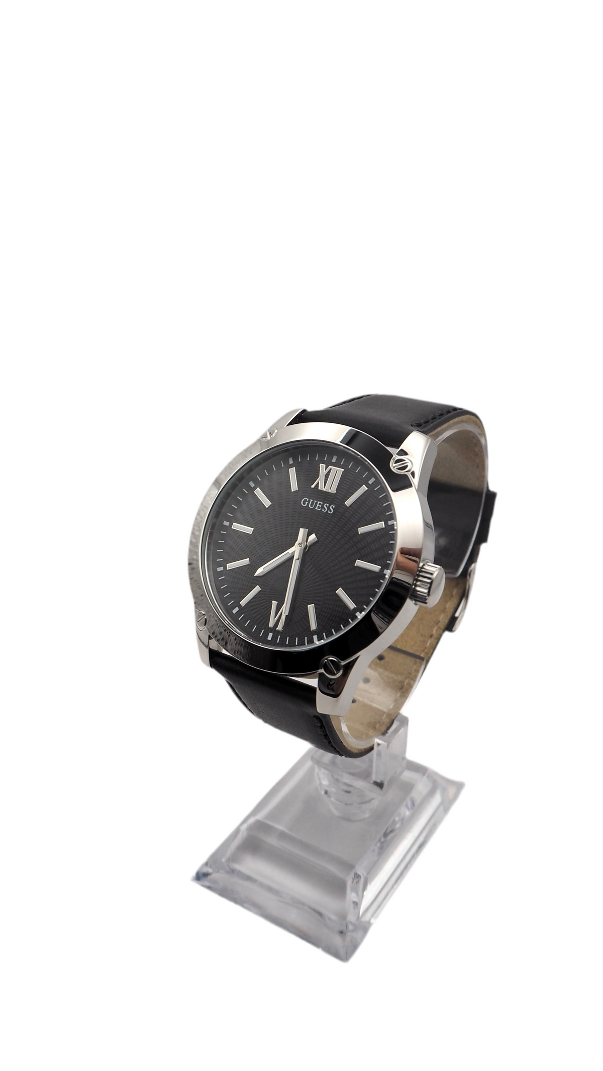 Guess Crescent GW0628G1 Herrenuhr Edelstahl Neu OVP