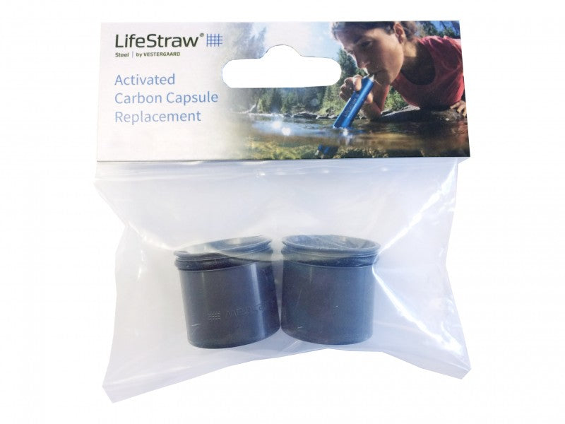 LifeStraw Replacement Activated-Carbon-Capsule Go Series (2-pack)