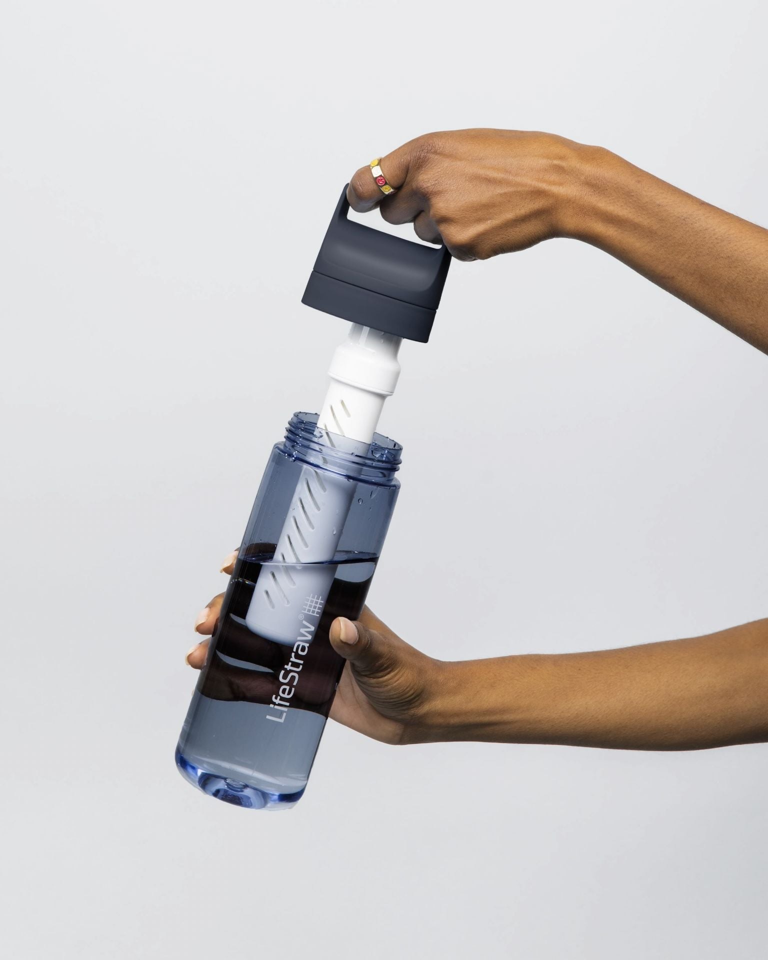 LifeStraw Go 650ml (aegean sea) - Trinkflasche mit Mikrobakteriellen Filter