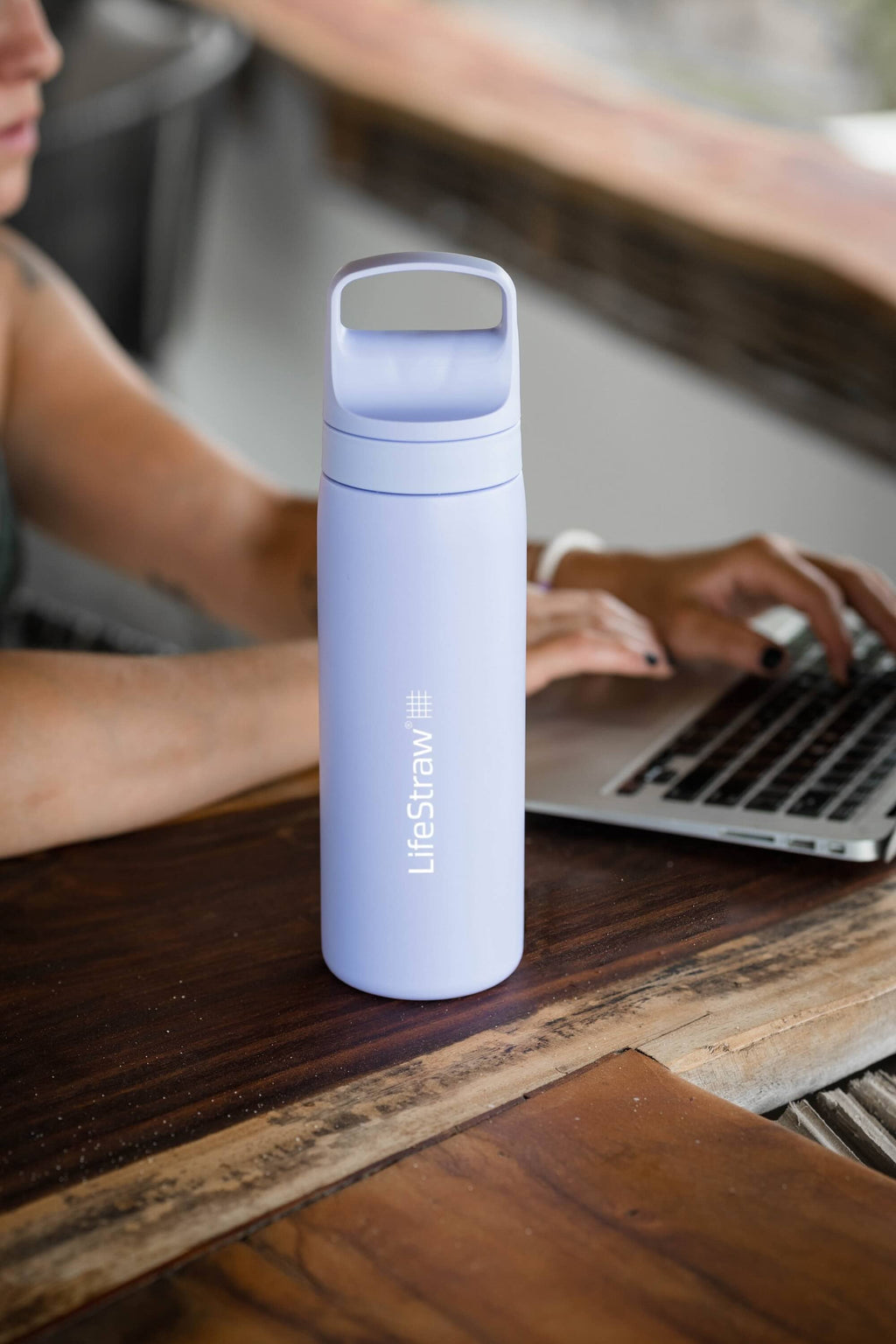LifeStraw Go Steel 500ml (provence purple)