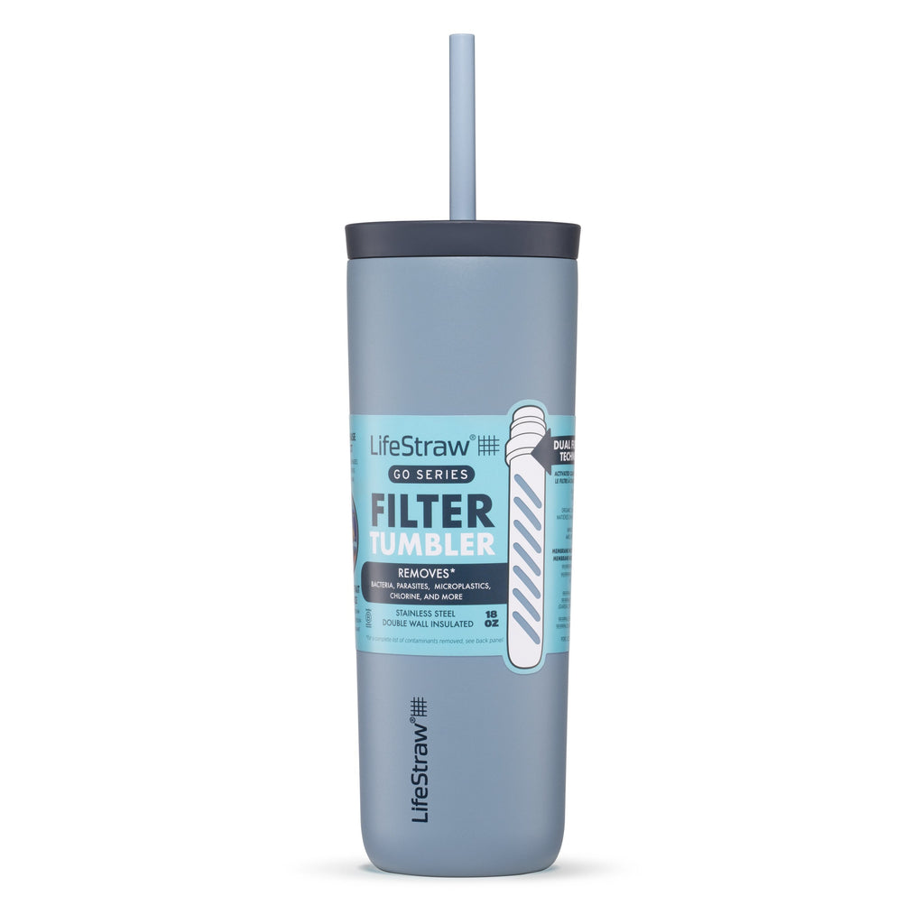 LifeStraw Go Steel Tumbler 500ml (icelandic blue)