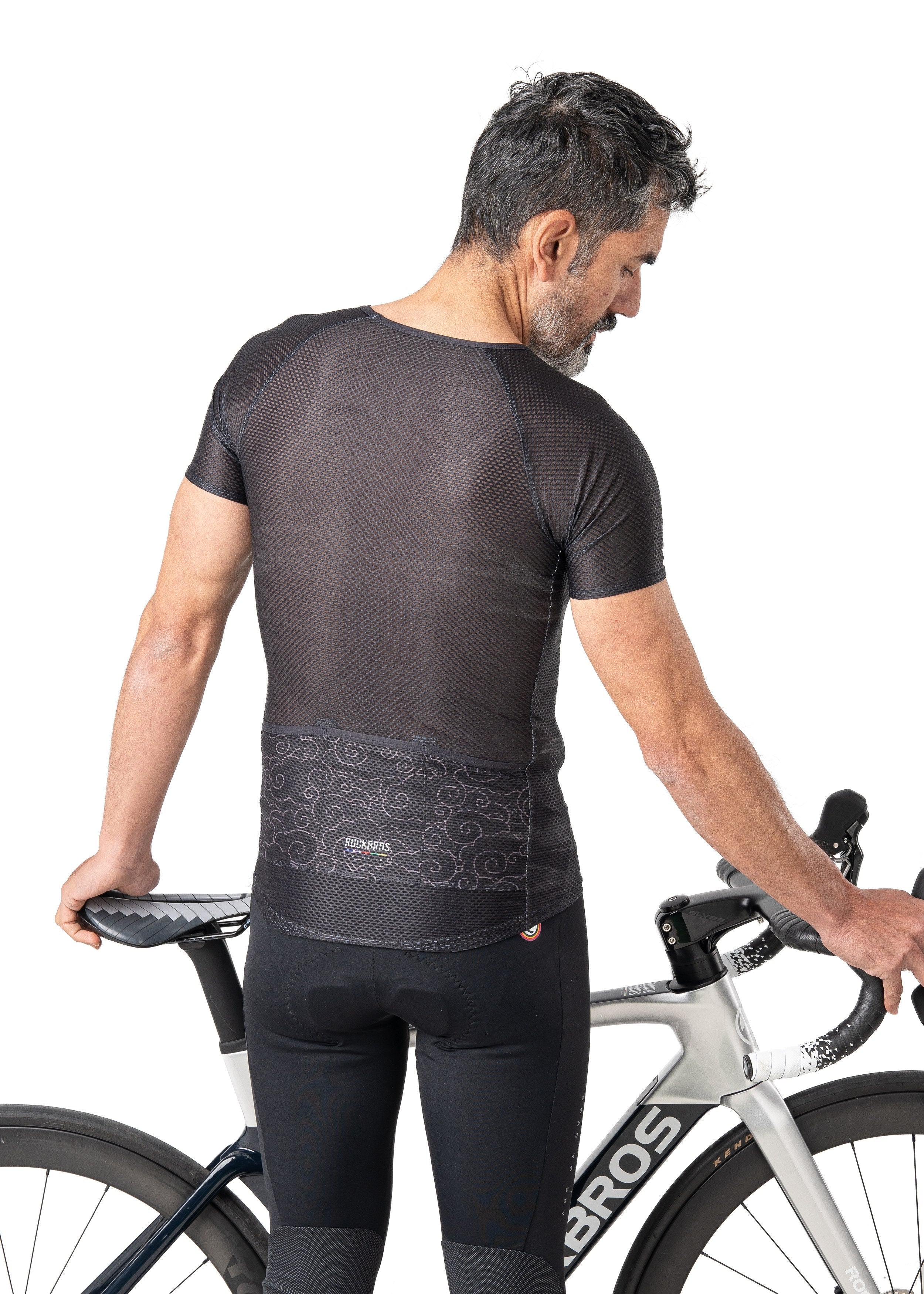 Road-to-Sky Radsport-Baselayer Kurzarm – Atmungsaktives Funktionsshirt