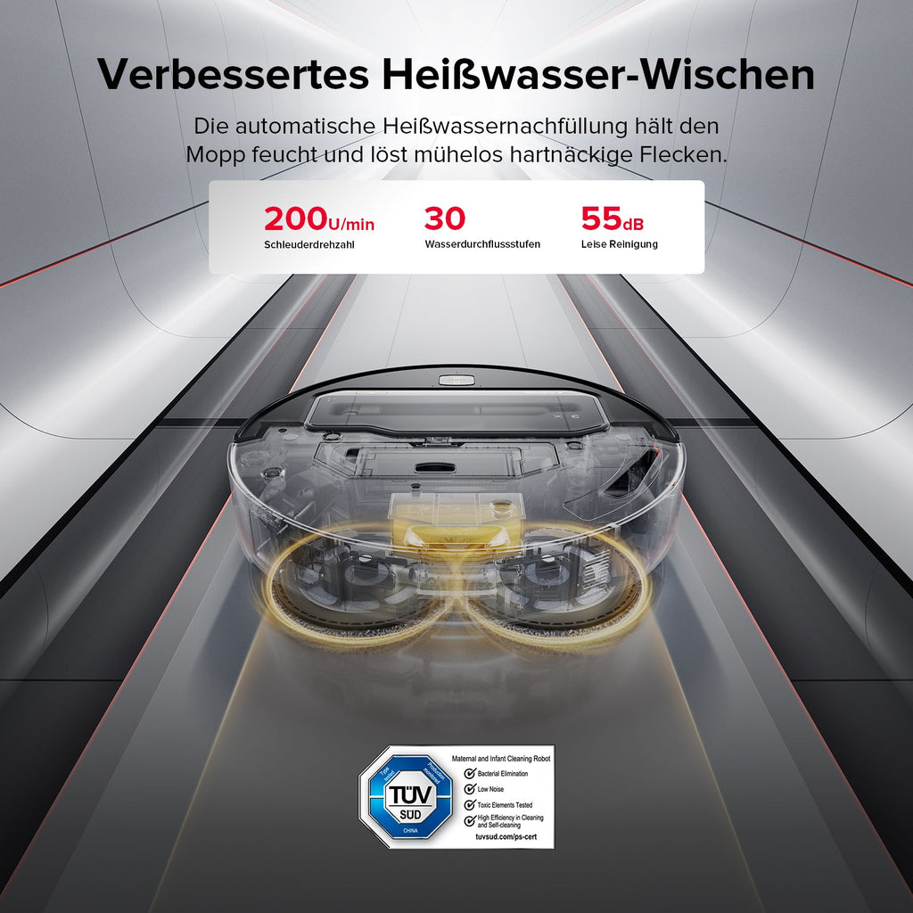 Roborock Saros Z70 Staubsaugerroboter mit mechanischem OmniGrip™ Arm