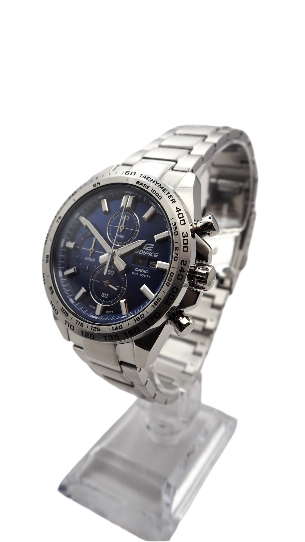 Casio Edifice EFR-574D-2AVUEF Chronograph Herrenuhr 42mm Edelstahl Neu OVP