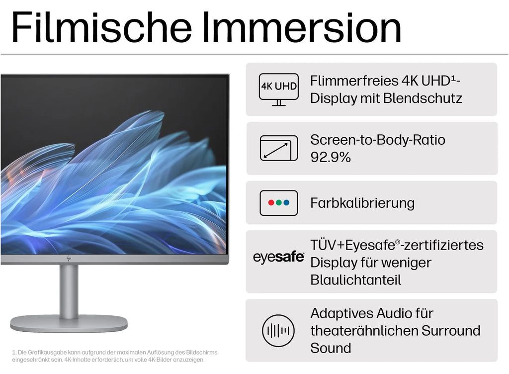 HP OmniStudio X 27-cs0755ng - 68.6 cm (27" ) Touchscreen All-in-One Desktop AI PC