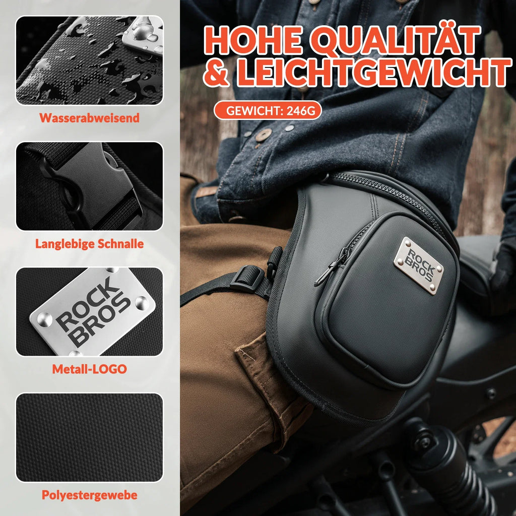Beintasche Motorrad Hüfttasche Oberschenkeltasche Wasserdicht