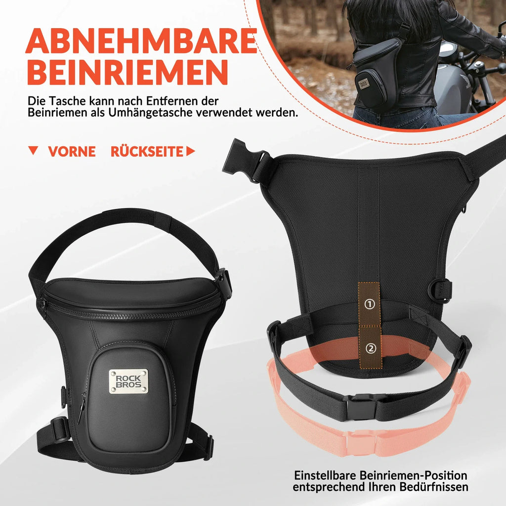 Beintasche Motorrad Hüfttasche Oberschenkeltasche Wasserdicht