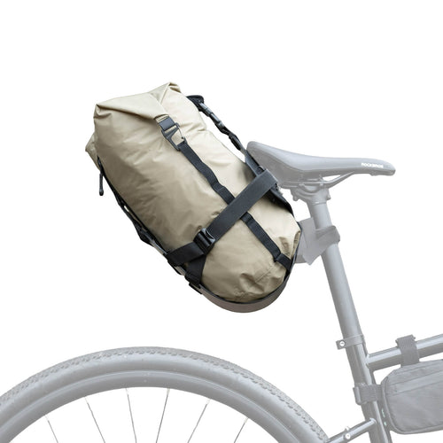 Bikepacking Heck-Gepäckträger + Wasserdichte  Kompressionstasche Set-A