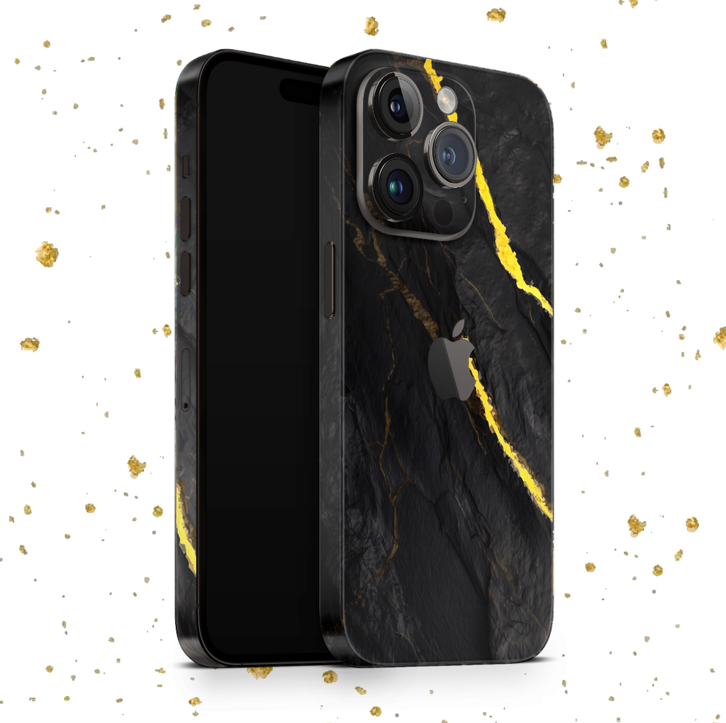 iPhone 16 Pro Max Skin mit 24K Gold Mine