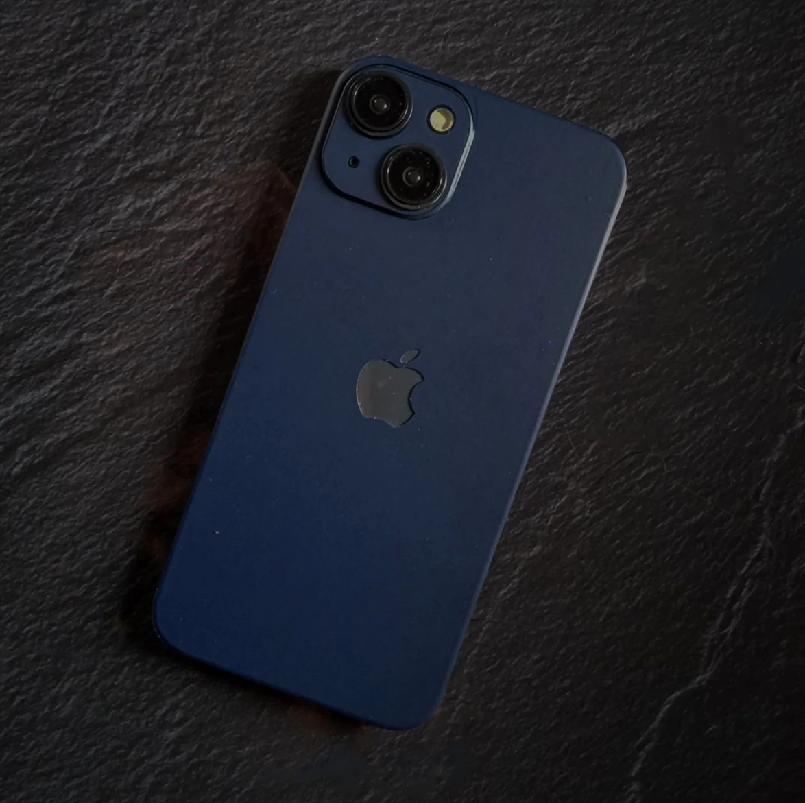 iPhone 14 Plus Skin Matte Dark Navy