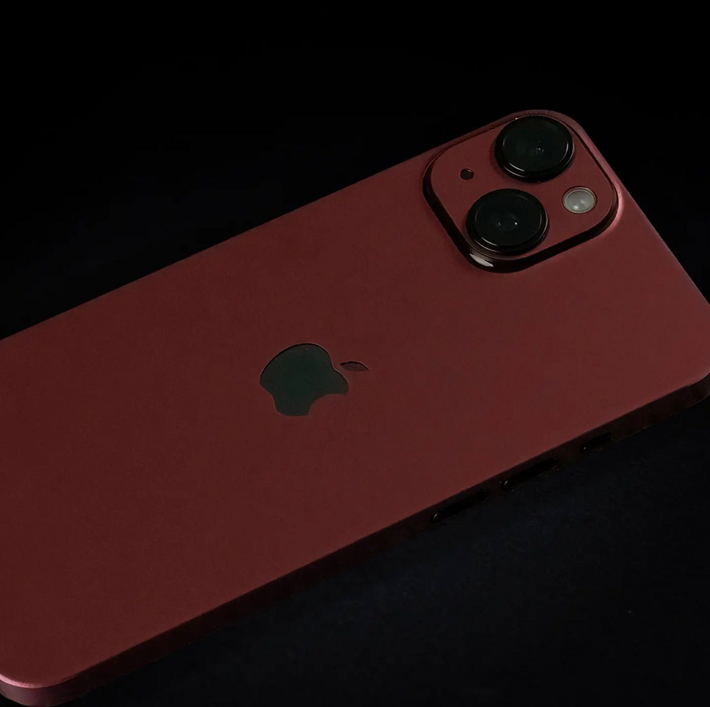 iPhone 13 Pro Max Skin Matt Rot Metallic