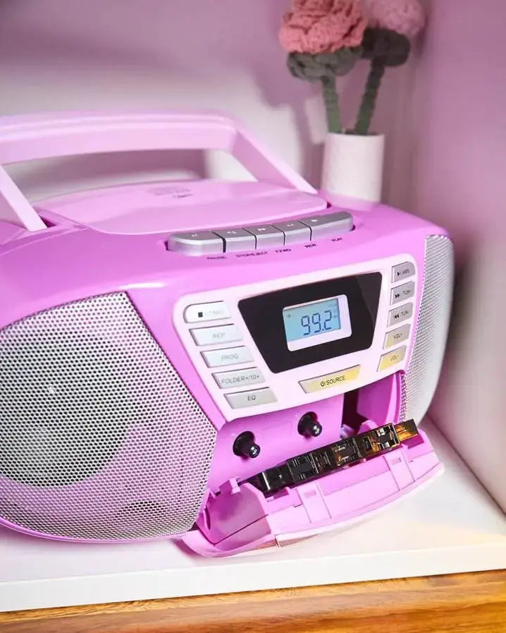 BOOMBOX MIT CD PLAYER FÜR KINDER | B 120 Violett |