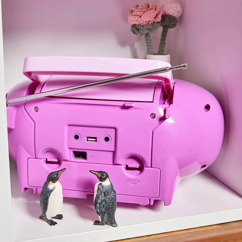 BOOMBOX MIT CD PLAYER FÜR KINDER | B 120 Violett |