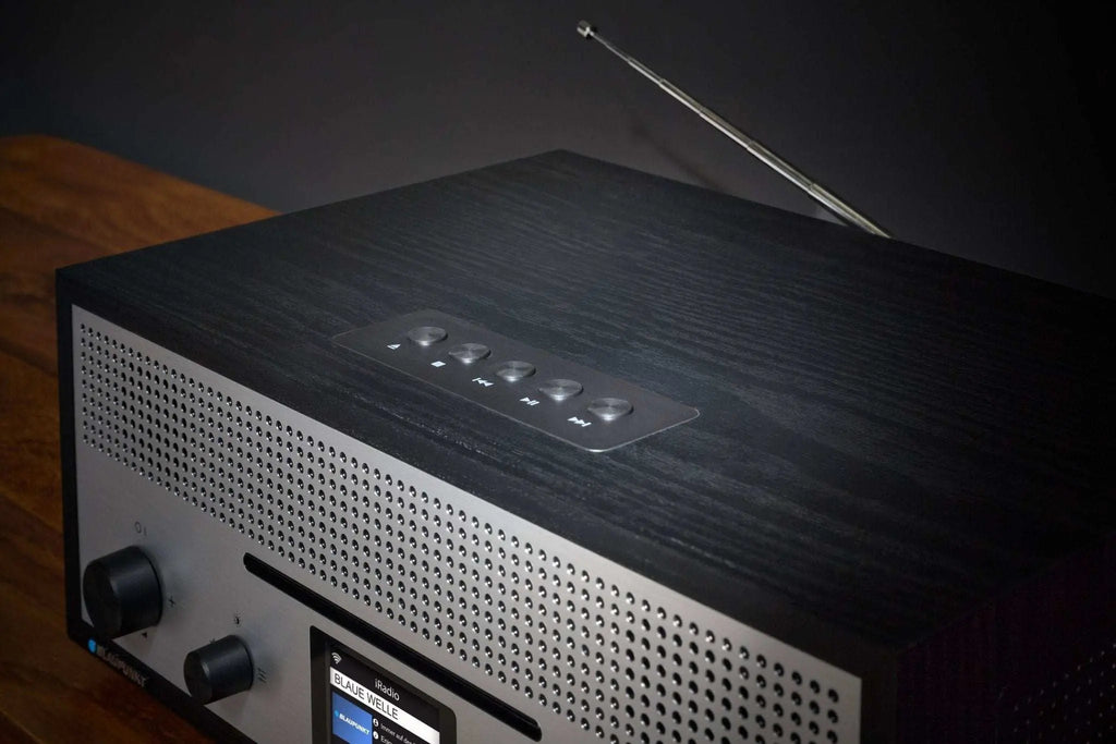 Nostalgie Internetradio mit CD | MILANO Schwarz