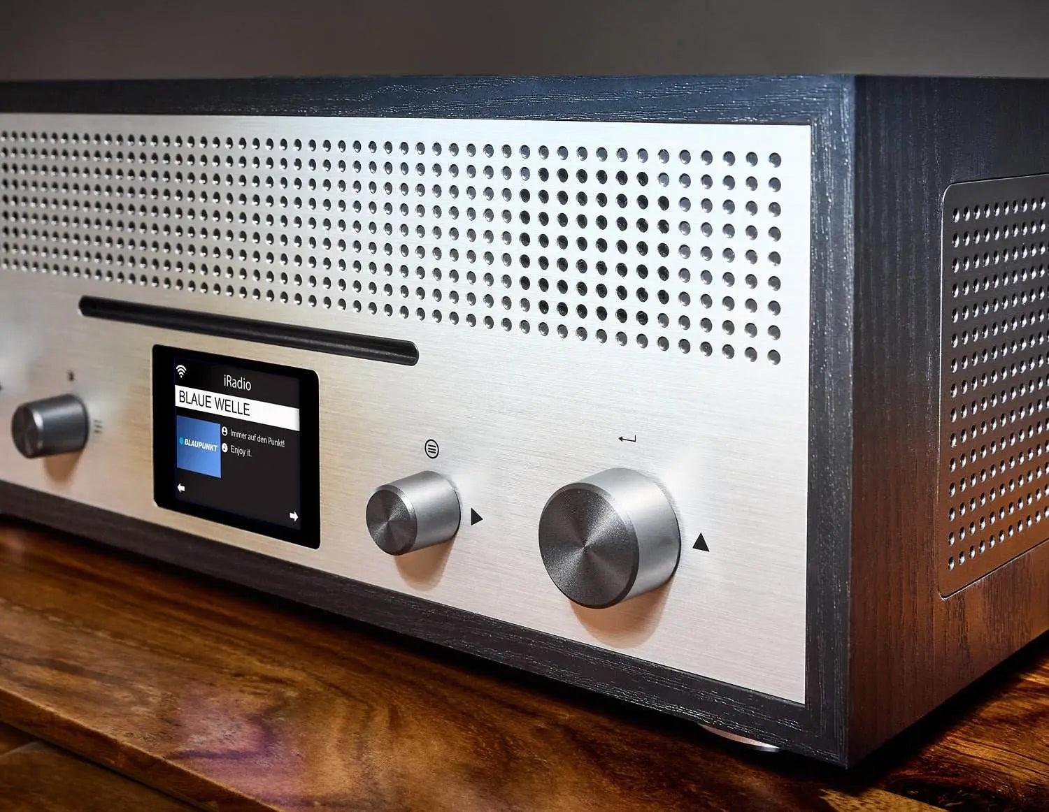 Nostalgie Internetradio mit CD | MILANO Schwarz