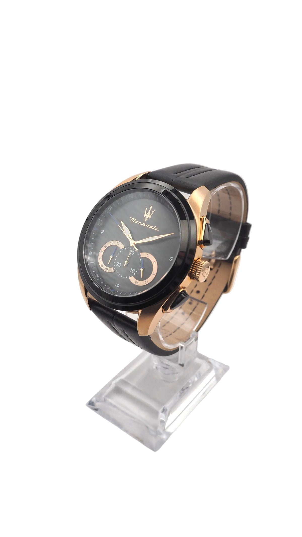Maserati Traguardo Chronograph R8871612027 Herrenuhr Edelstahl Rosé Gold Neu OVP