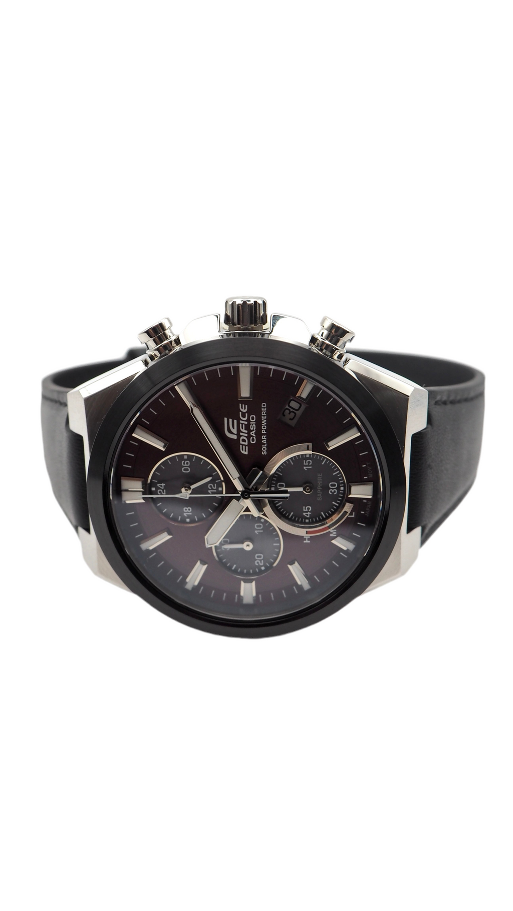Casio Edifice EFS-S630BL-5AVUEF Chronograph Solar Herrenuhr 44mm Neu OVP