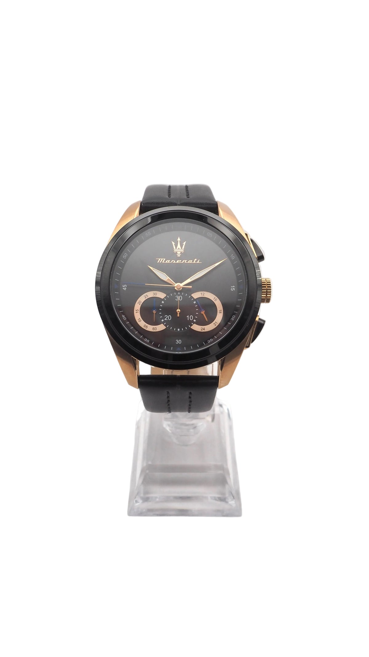 Maserati Traguardo Chronograph R8871612027 Herrenuhr Edelstahl Rosé Gold Neu OVP