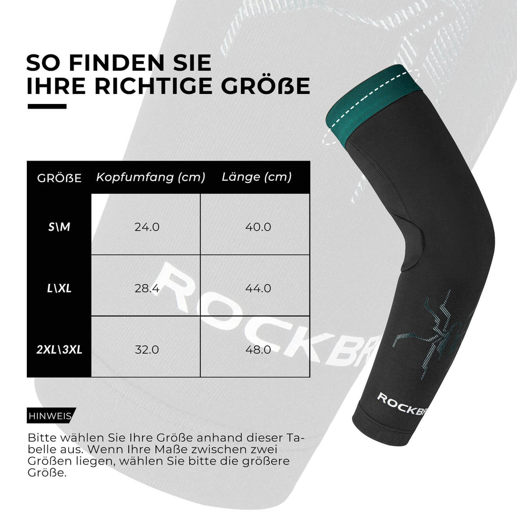 Fahrrad Armlinge Winter Thermo S-3XL (1 Paar)