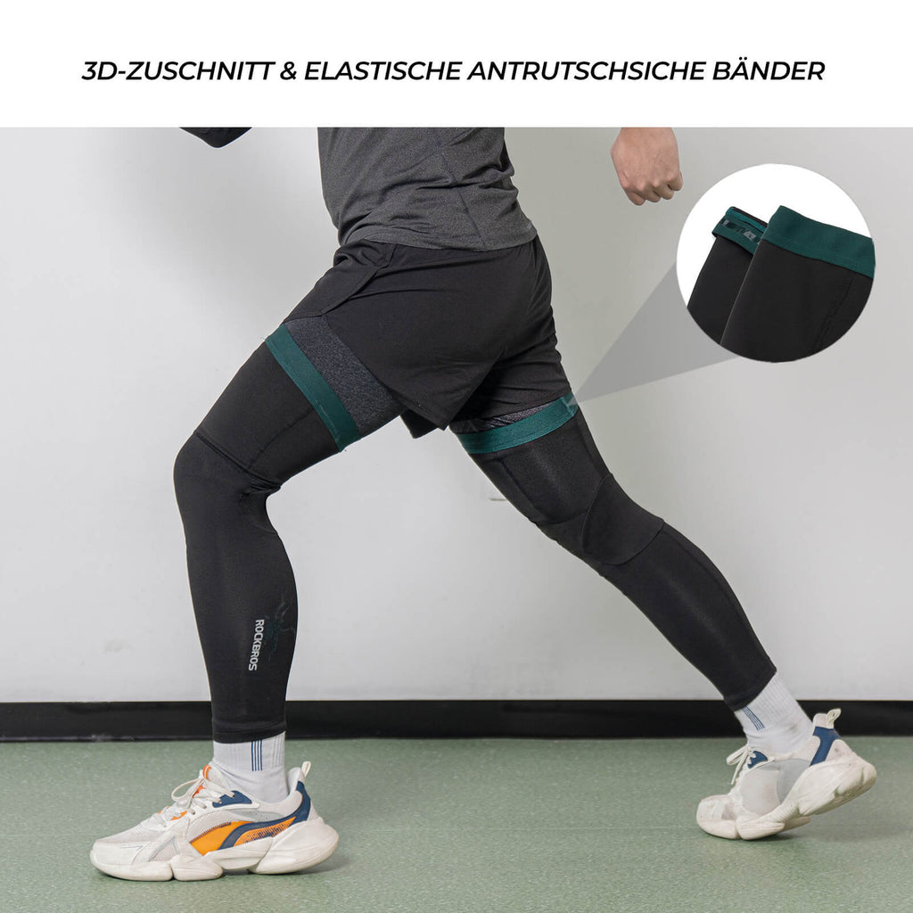 Fahrrad Beinlinge Winter Thermo S-3XL (1 Paar)