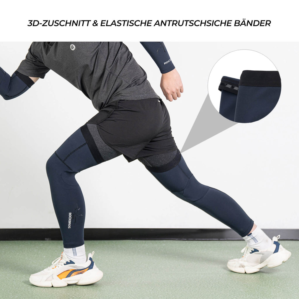 Fahrrad Beinlinge Winter Thermo S-3XL (1 Paar)