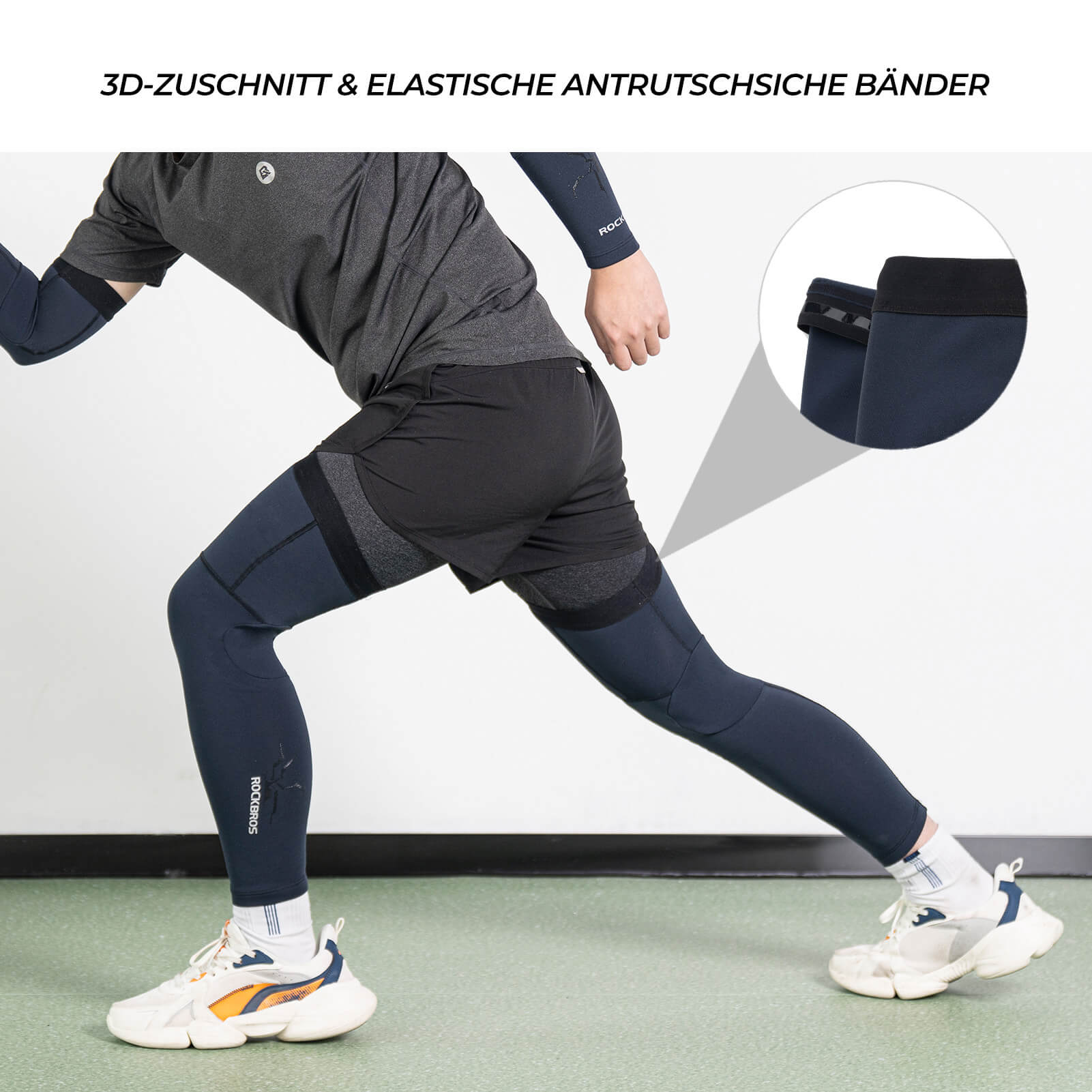 Fahrrad Beinlinge Winter Thermo S-3XL (1 Paar)