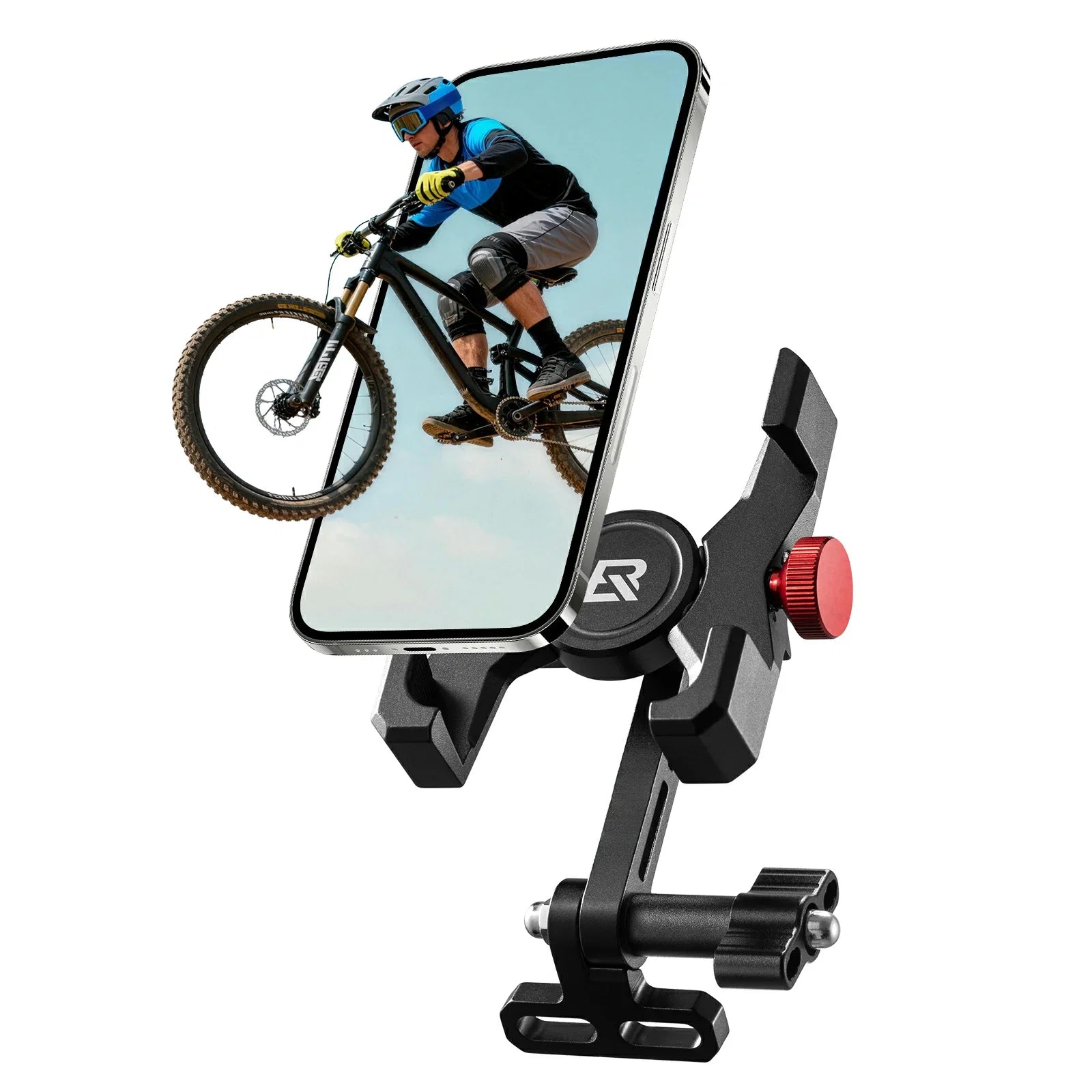 Fahrrad Handyhalterung 180° Drehbar für Handy 4.7~7.09"