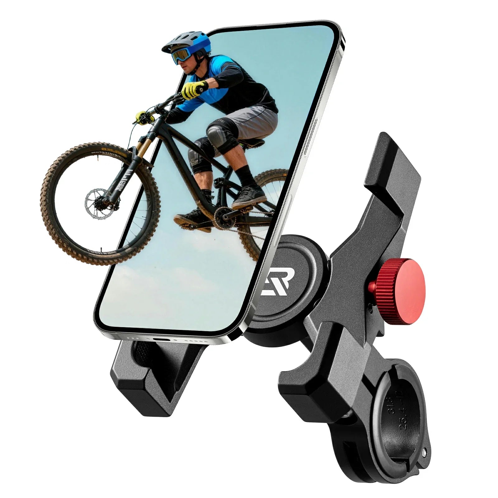 Fahrrad Handyhalterung 180° Drehbar für Handy 4.7~7.09"